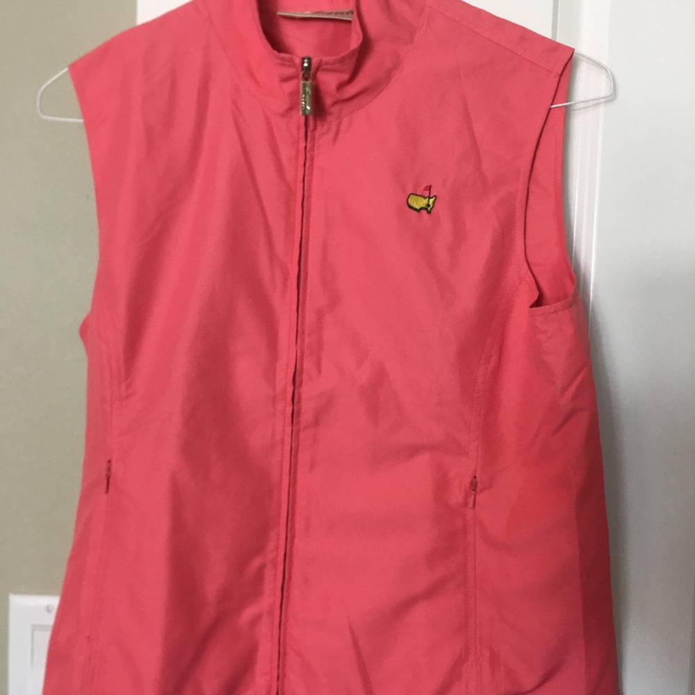 Augusta Masters PGA Zip Up Golf Vest Women’s S